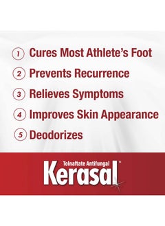 Kerasal Kerasal 5-in-1 Athlete's Foot Silky Clear Gel, 0.42 oz  - Image 3