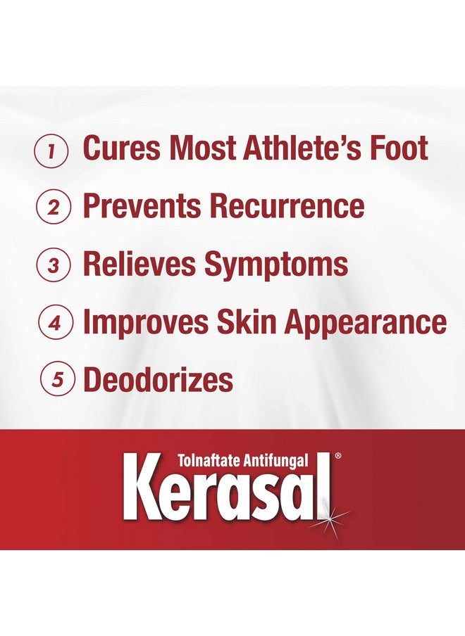 Kerasal Kerasal 5-in-1 Athlete's Foot Silky Clear Gel, 0.42 oz  - Image 3