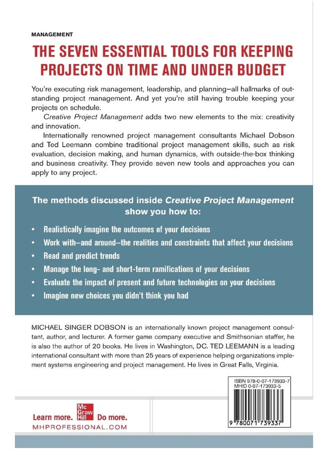 McGraw-Hill Education Creative Project Management  - Image 2