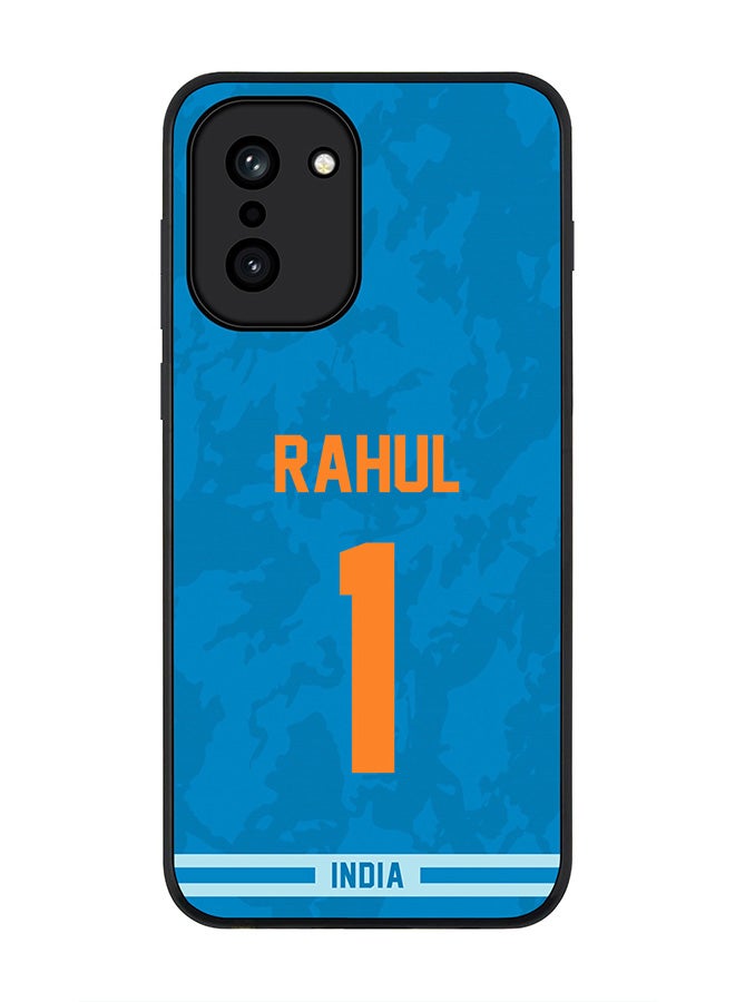 For OnePlus 15R Case,Slim fit Camera Protection, Shockproof Thin Phone cover  - India KL Rahul, Jersey No 1