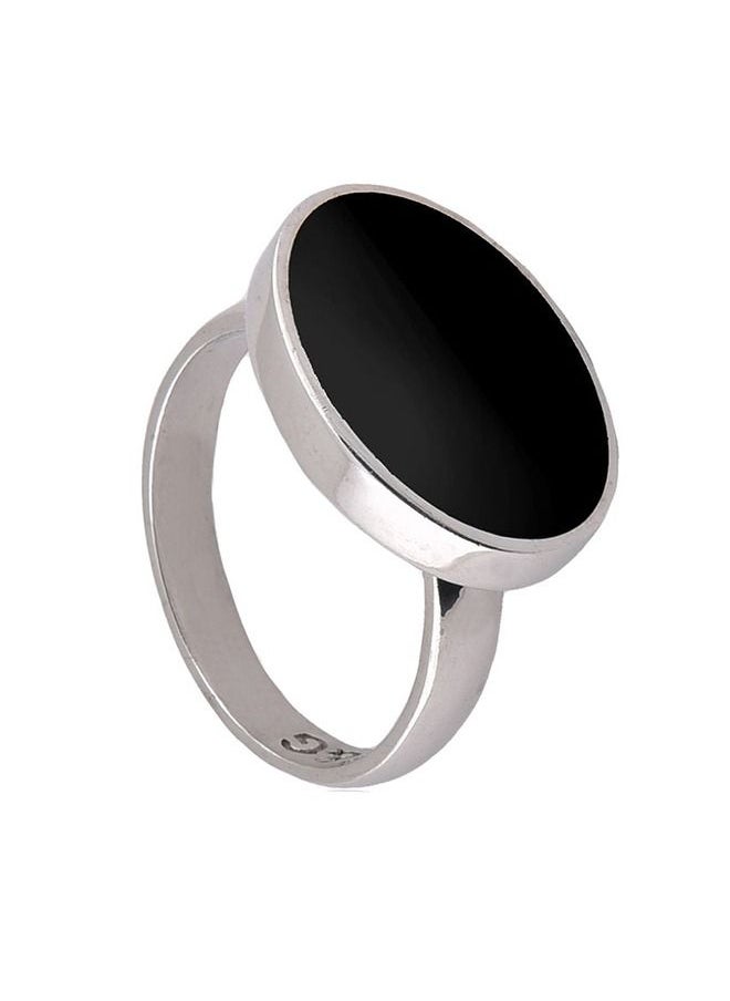 Generic - 925 Sterling Silver Ring Black Exquisite Luxurious Elegant Noble For Women Jewelry Gift European Style of Ring - Image 1