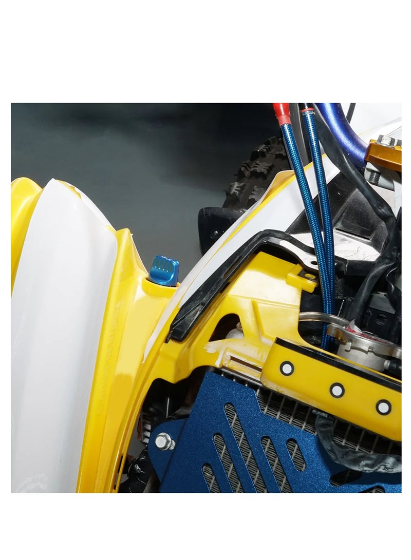 General CNC Machining Anti-slip design Reverse Knob Compatible with Yamaha Raptor 700  Blue  - Image 5