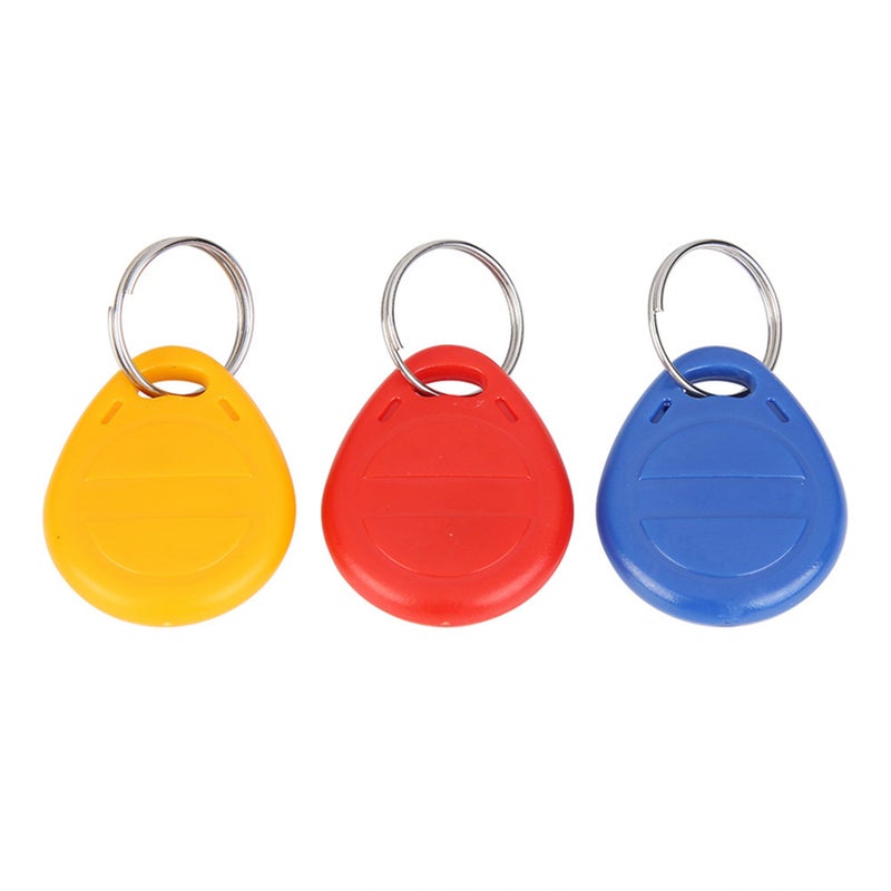 125KHz Handheld RFID Writer with 3 Rewritable ID Keyfobs for Reading Writing EM4305 T5577 Cards Tags - Image 2
