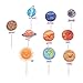 iMagitek 30 Pcs Solar System Outer Space Universe Cupcake Toppers Picks for Kids Solar System Birthday Party Space Themed Party - Image 3