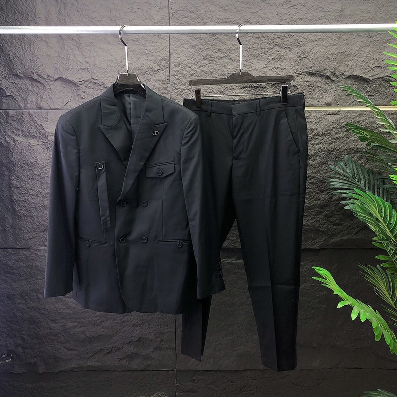 Trendyy High-Quality Casual New Di Suit Suit Trousers Suit Replacement Ready-Made European Goods Business - Image 2
