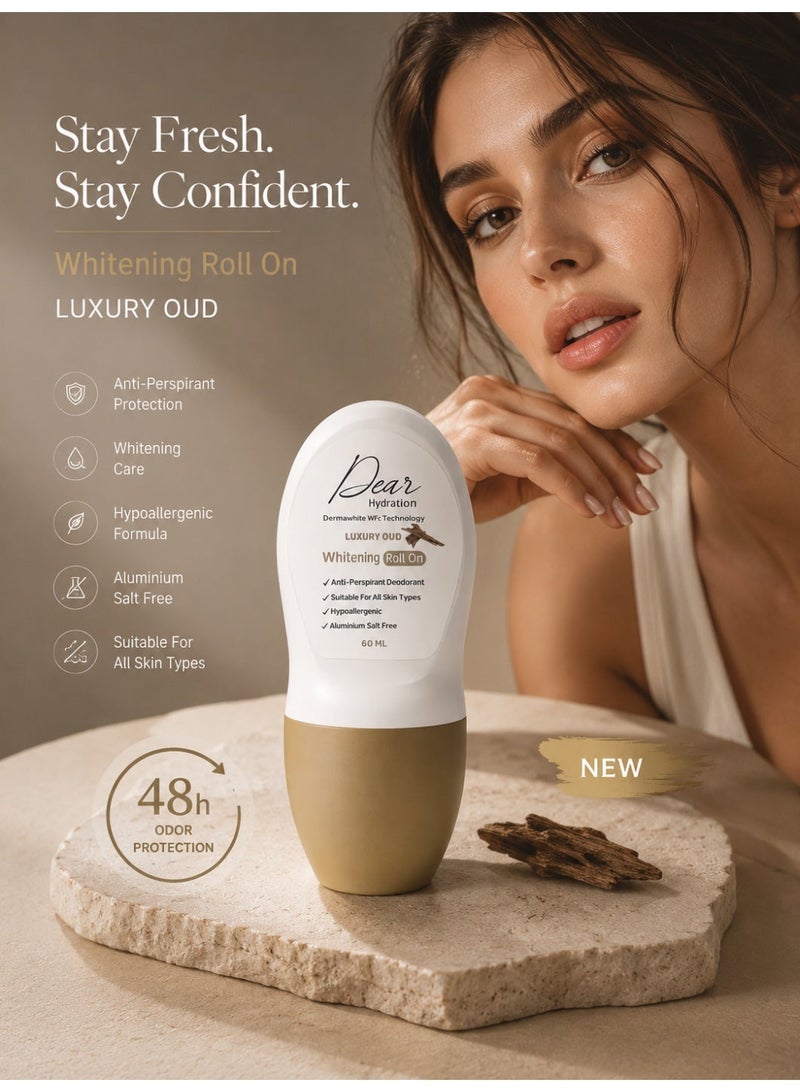 DEAR WHITENING ROLL ON LUXURY OUD 60ML - Image 3