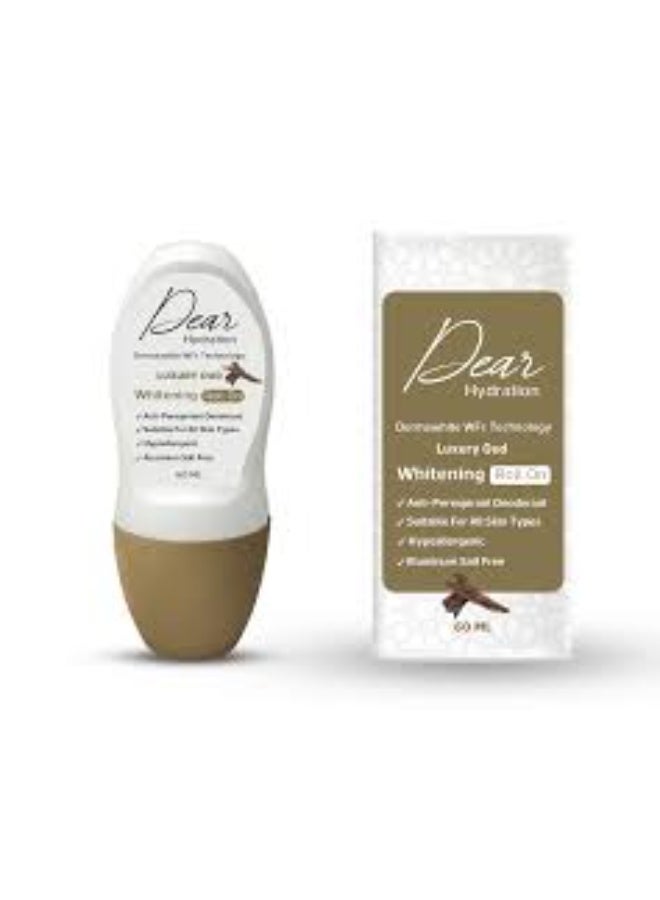 DEAR WHITENING ROLL ON LUXURY OUD 60ML - Image 1