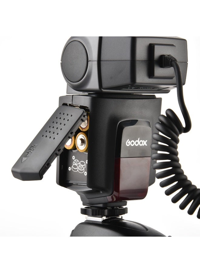 Godox ML150II Macro LED Ring Flash Speedlite GN12 0.1-2s Recycle Time 5800K±200K for Sony Canon Nikon Fuji Olympus Panasonic DSLR Cameras for Video Production, Animal and Plant Photography - Image 3