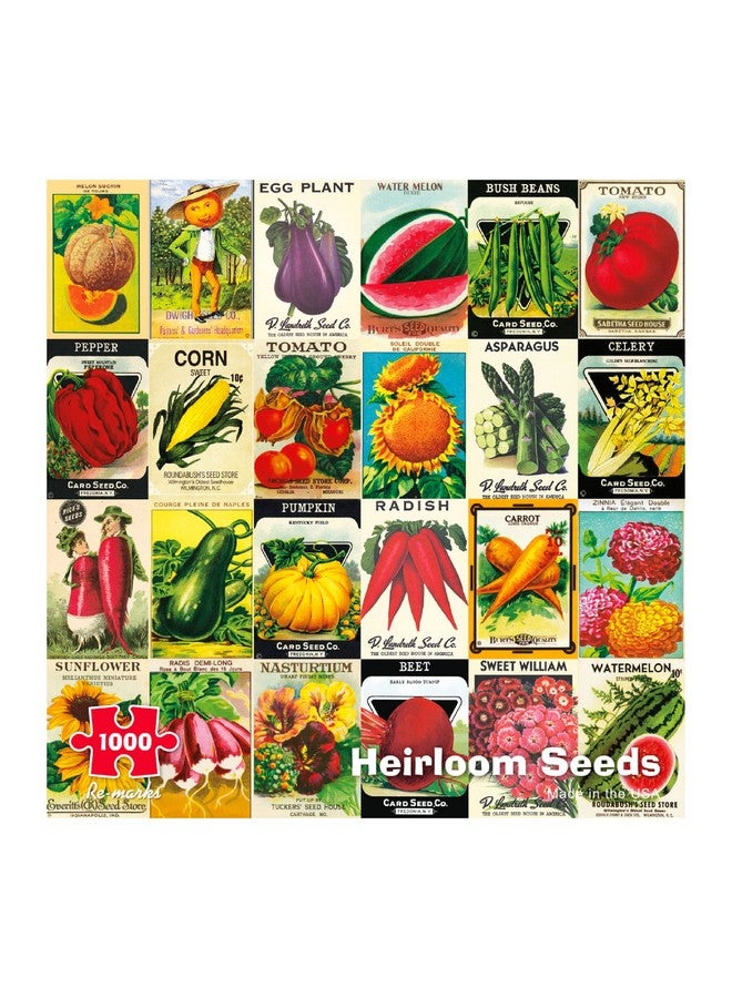 Re-marks - Heirloom Seeds 1,000-Piece Jigsaw Puzzle - Image 1