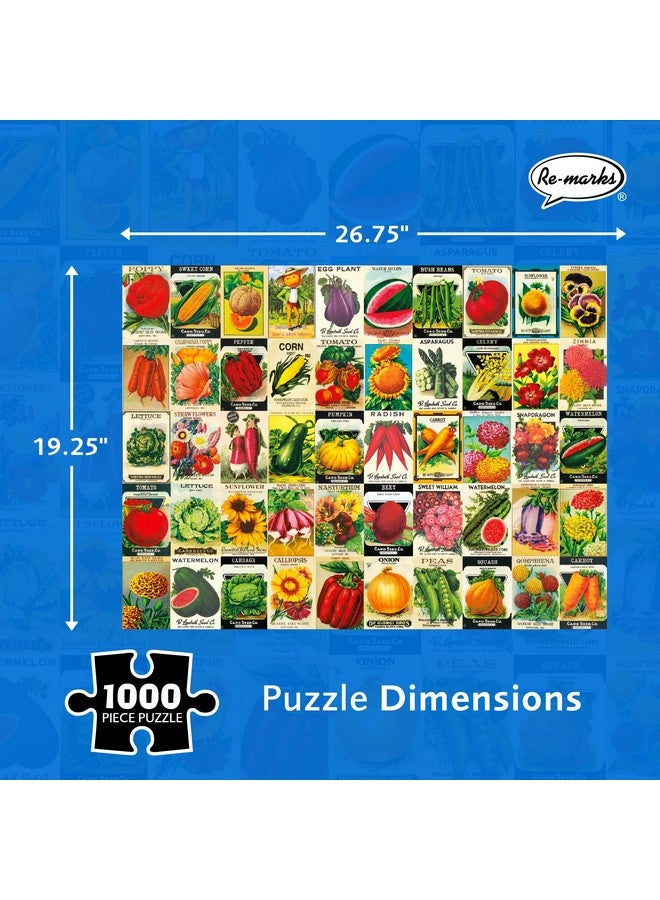 Re-marks - Heirloom Seeds 1,000-Piece Jigsaw Puzzle - Image 3