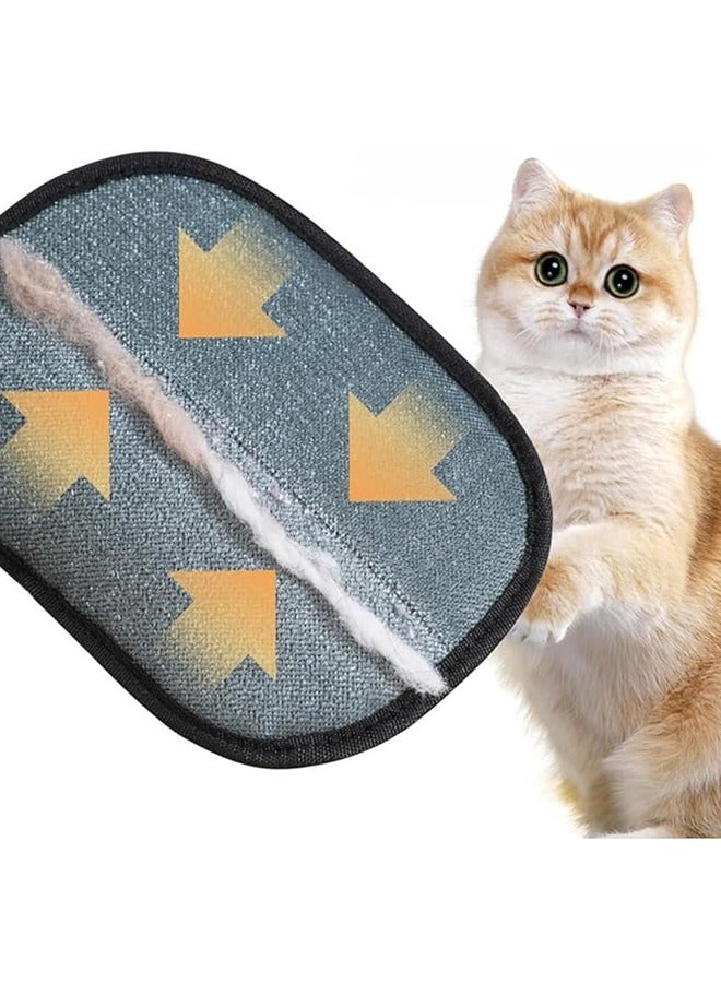 صاروخ فلاير قفازات لإزالة نسالة القماش ، وتنظيم خيوط عشوائية على الملابس ، وإزالة شعر الأليفة. (وسط - 2 قطعة) فرشاة نايلون على الوجهين - Image 5