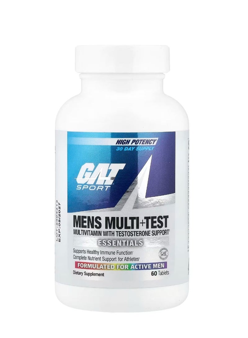 جات للرجال متعدد + اختبار عالي الفعالية 60 قرصًا - Image 2