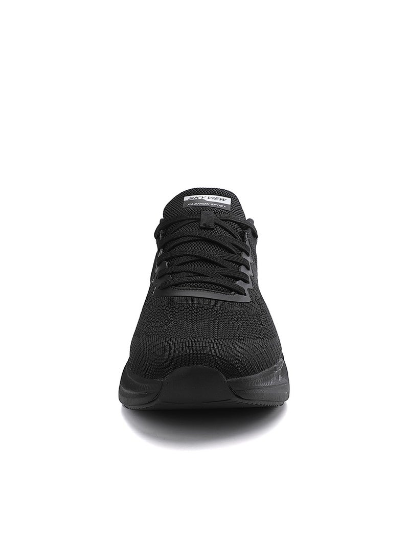 Sky View Slip-ins Running Shoes For Men Breathable And Lightweight Walking Shoes Comfortable Lace-Up Athletic Gym  Cross Training Fashion Sneakers - Image 4
