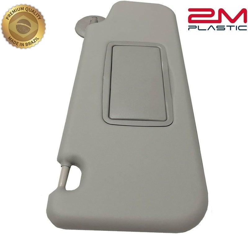 2M PLASTIC Gray Sun Visor Replacement for Chevy Sonic & Spark (2012-2020, 2011-2022) - Pair - Image 5