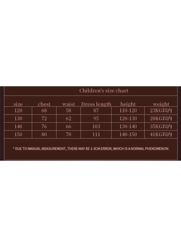 NIBEMINENT Girls Medieval Princess Costumes Renaissance Vintage Outfit Dress Halloween Queen Court Dresses Kids - Image 2