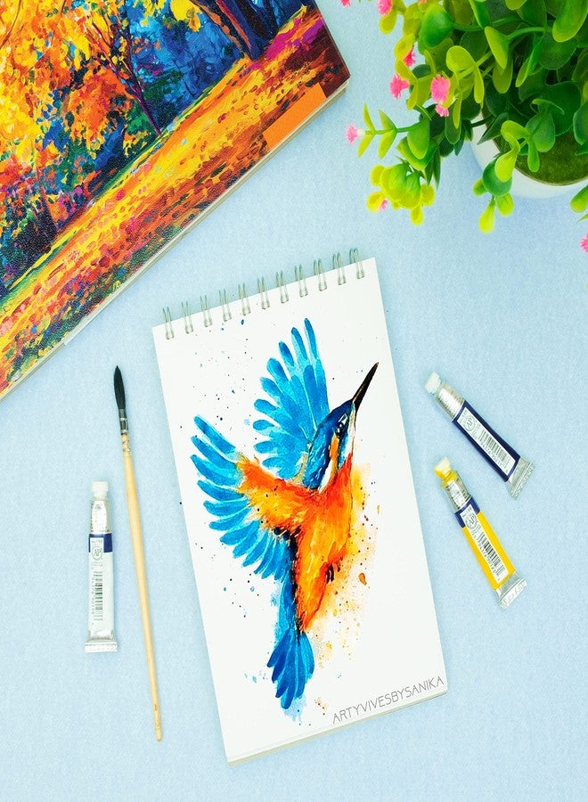 MENORAH مينورا - A5 - دفتر رسم فني - 140 غرام/متر مربع - دفتر رسم - 50 ورقة/100 صفحة - دفتر رسم A5 (14.8 سم × 21 سم) - تصميم (مابل بوليفارد) - Image 5