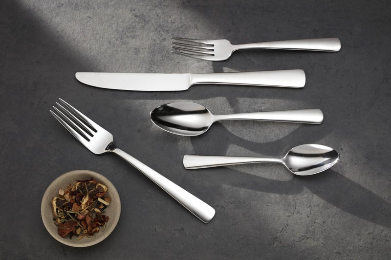 Oneida H084006A Aptitude Everyday Flatware Salad Forks, Set of 6, 18/0 Stainless Steel, Silverware Set - Image 3
