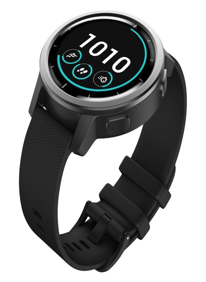 ISABAKE Watch Band for Garmin Vivoactive 4/Venu 3 45mm/Venu 2/Forerunner 265/Forerunner 255, 22mm Quick Release Silicone Replacement Strap - Image 2