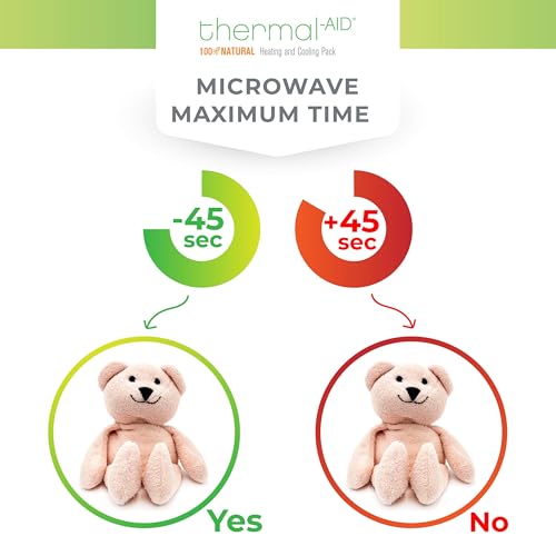 Thermal-Aid Zoo Animals - Bella The Pink Bear - Heatable Therapeutic Stuffed Animals for Kids - Hot & Cold Therapy - Ice Pack & Heating Pack - Image 4