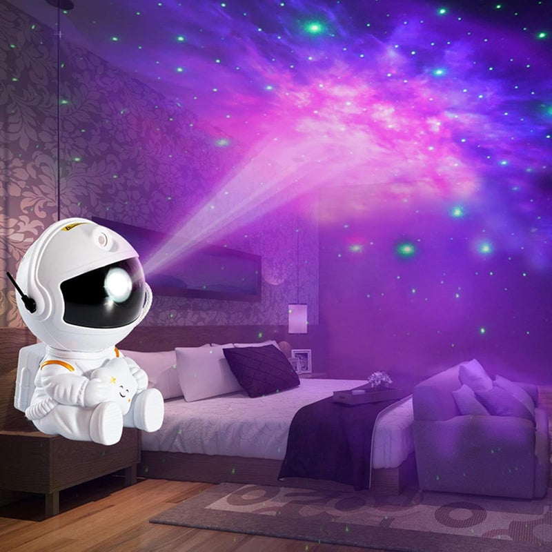 comfrt Astronaut Light Projector - [New-Upgrade] Astronaut Starry Projector with Remote Control - Starry Ceiling Projector for Kids Adults Bedroom & Home Cinema (Black Guitar) - Image 3