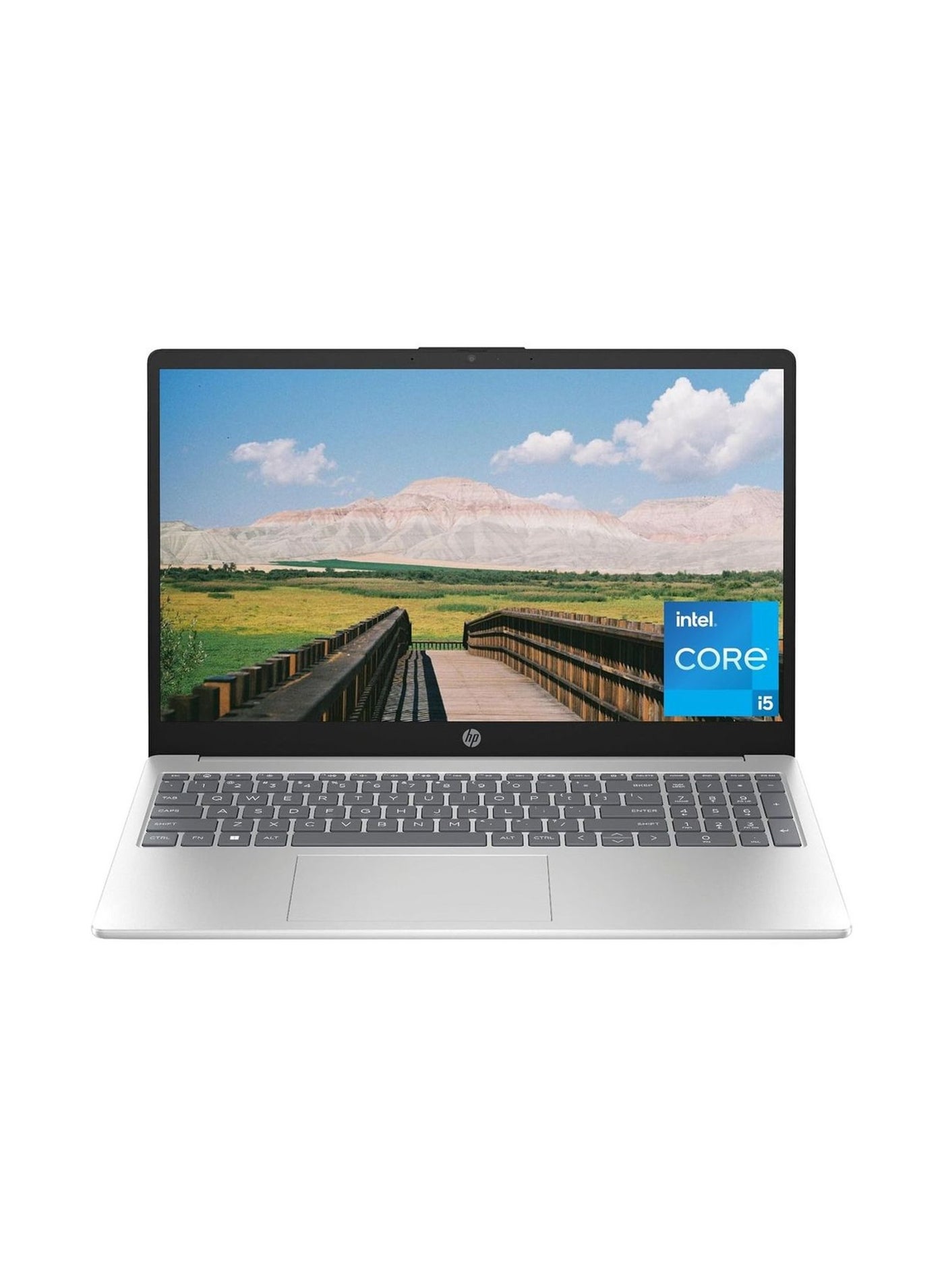HP (Upgraded Version) (2023) Laptop With 15.6-Inch FHD Display, Core i5-1334U Processor/8GB RAM/512GB SSD/Intel Iris Xe Graphics/Windows 11 Home English Silver English Silver