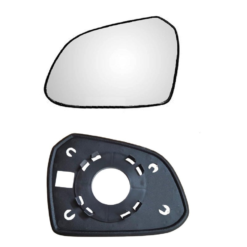 STYCARO Sub Mirror Glass Plate compatible with Hyundai Santro 3rd GEN SPORTZ/ASTA 2018-2023 Model (MIRROR SHAPE TYPE 3), LEFT PASSENGER SIDE) - Image 1