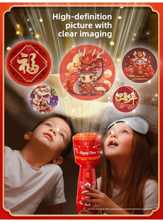 general Year's Gift Children's Toys Girls 3 To 6 Years Old 8 Girls 5 Birthdays 7-9 Boys 10 Children 12 Year Of The Snake-Color:【Red】 Standard (6 Extra Large Patterns) Comes With Stickers⭐Gift Box - Image 3