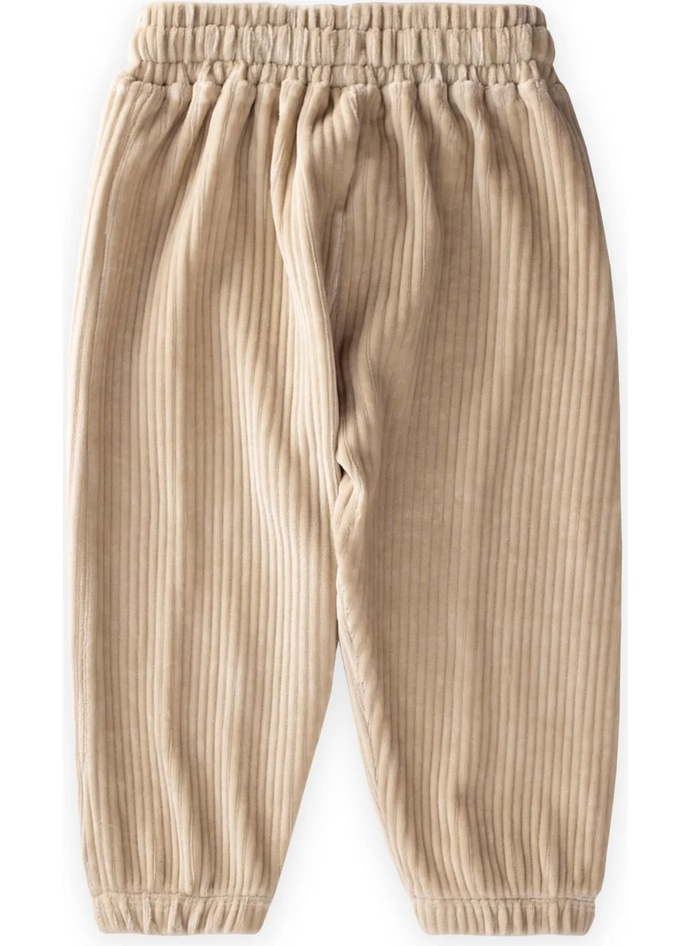 Cigit Corduroy Jogger Pants 1-10 Years Beige