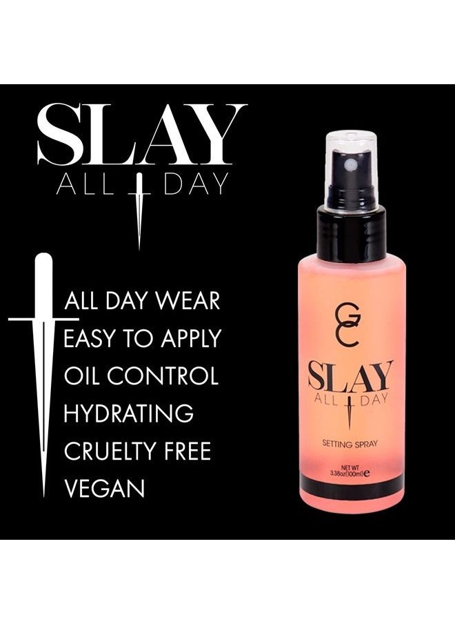 Gerard Cosmetics Slay All Day Setting Spray - Controls Oil To Increase Makeup Longevity - Maintains Optimal Hydration - Prevents Makeup from Settling in Pores - Watermelon - 3.38 oz  - Image 4