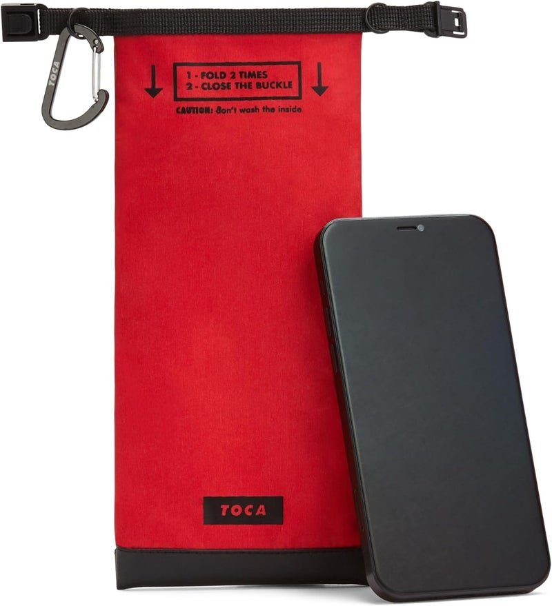 TOCA No Signal Sleeve Faraday-bag, Signal Blocking Pouch, Mobile Phone Protection, Blocking, Prevents splintering, tracking and tracking on mobile devices - Image 1