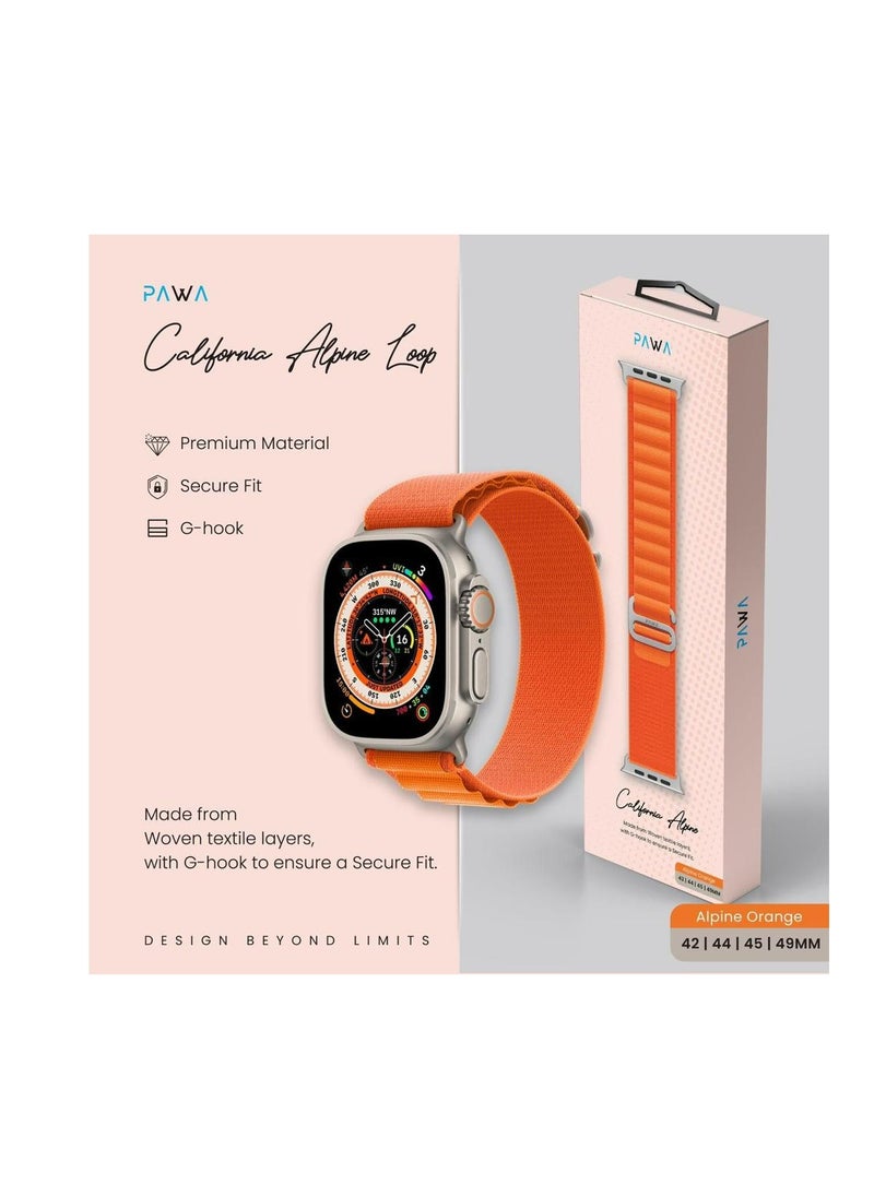 Pawa California Alpine Loop Watch Strap Ultra/Series 8 49/45/44/42Mm 