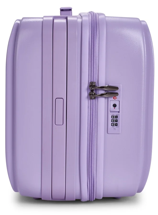 LIMRA Travel Bag From Limra Made Of PC Cabin Carry Check-In Luggage Trolley Size 20 inch Color Purple