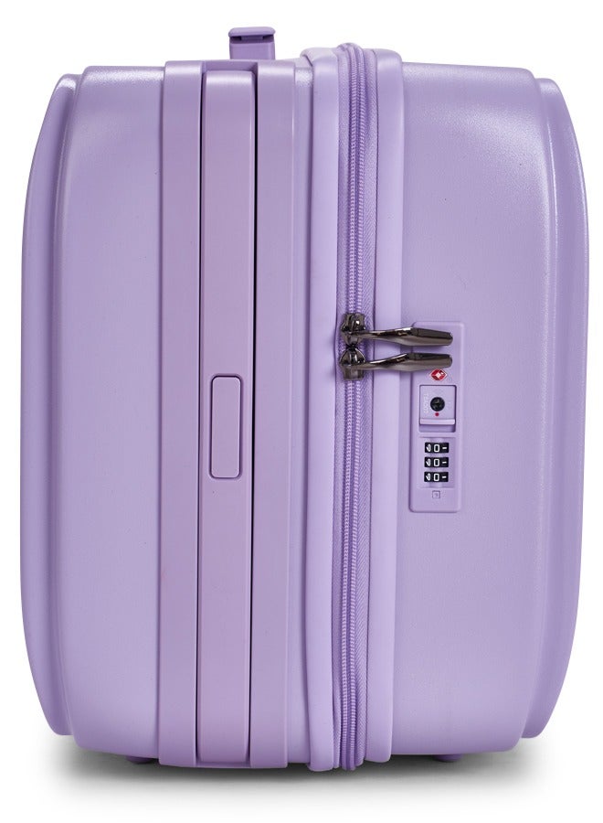 LIMRA Travel Bag From Limra Made Of PC Cabin Carry Check-In Luggage Trolley Size 20 inch Color Purple - Image 4