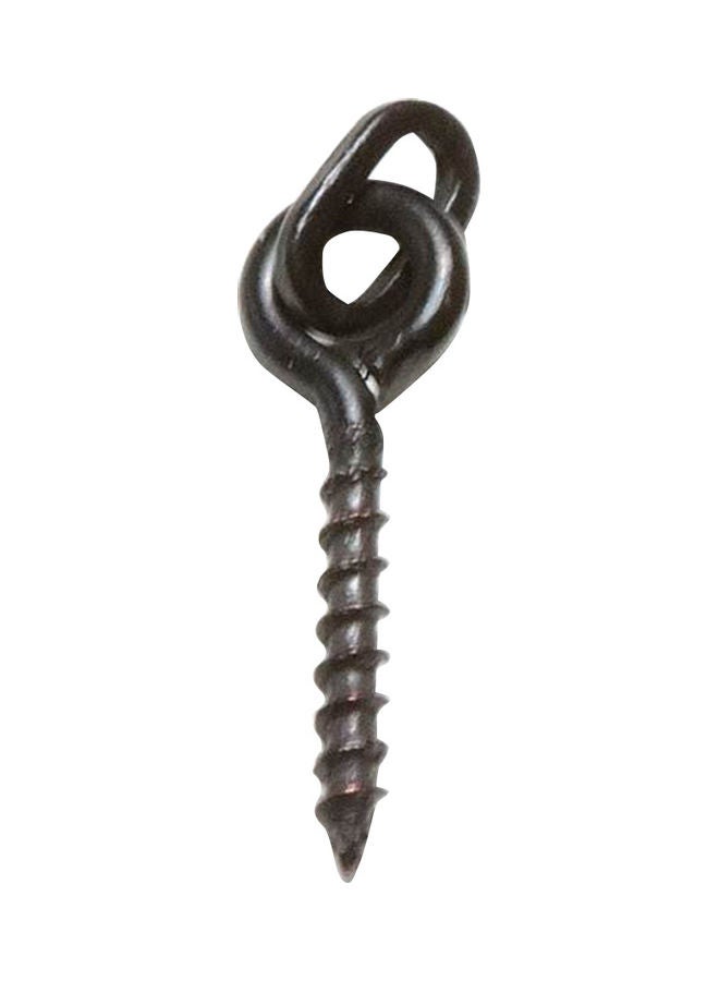 NIBEMINENT 12mm Oval Loop Bait Metal Screws for Carp Fishing Tackle 20 x 10 20cm  - Image 3