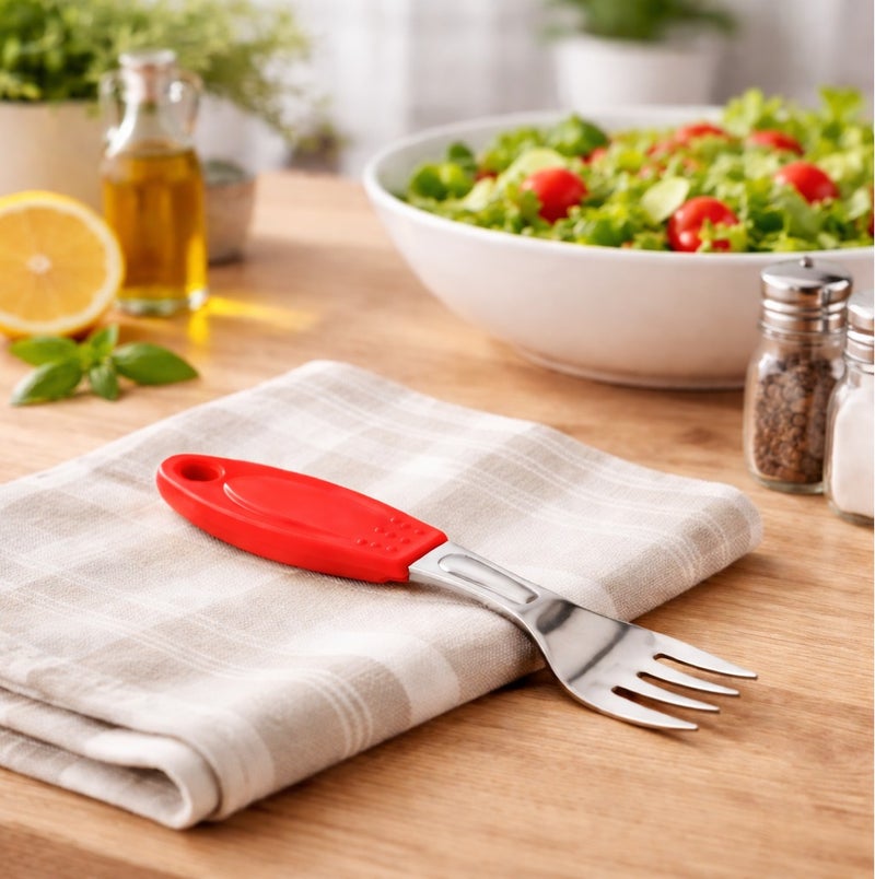 Decent Deluxe Fruit Fork Set of 10 | Stainless Steel Forks | Ergonomic Handle | Mirror Finish | Dessert & Fruit Fork Set For Home, Kitchen, Restaurant, Dishwasher Safe - Image 4
