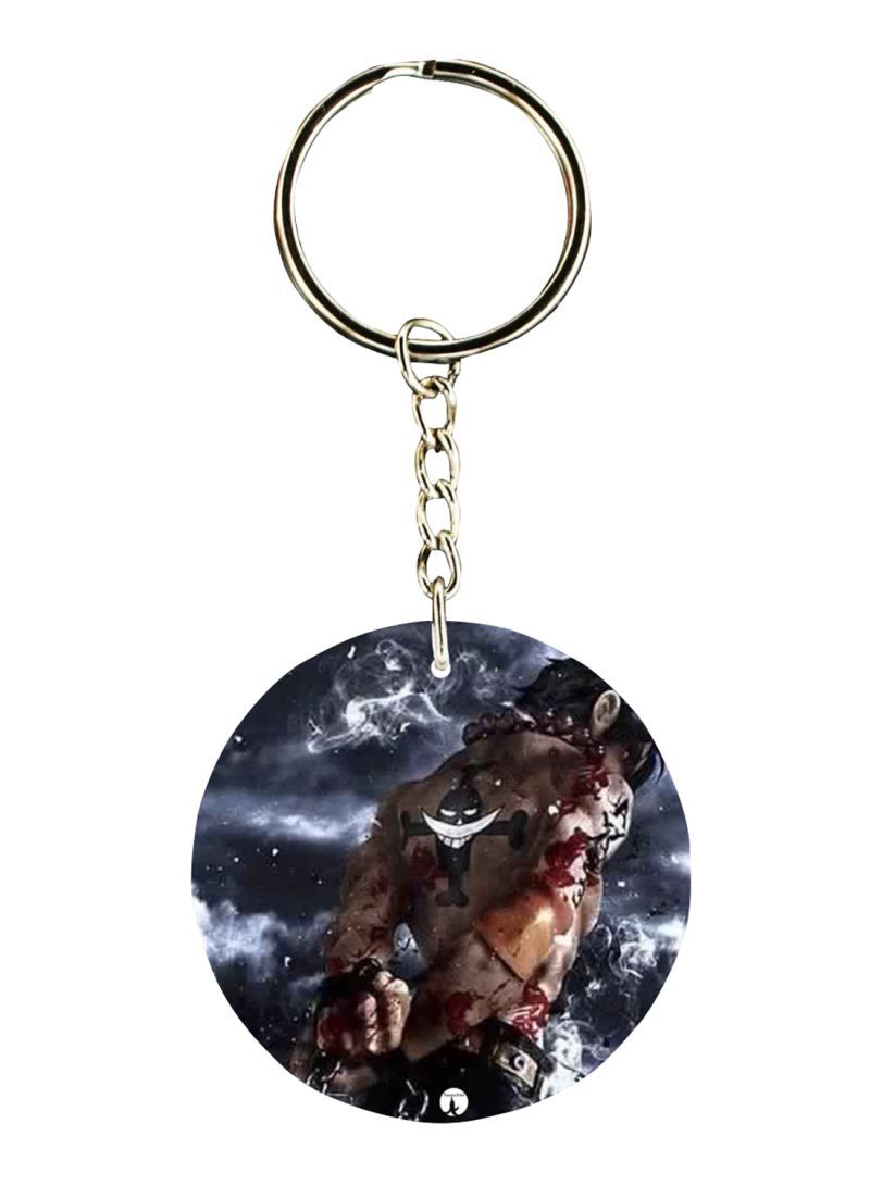 The Anime One Piece Printed Keychain