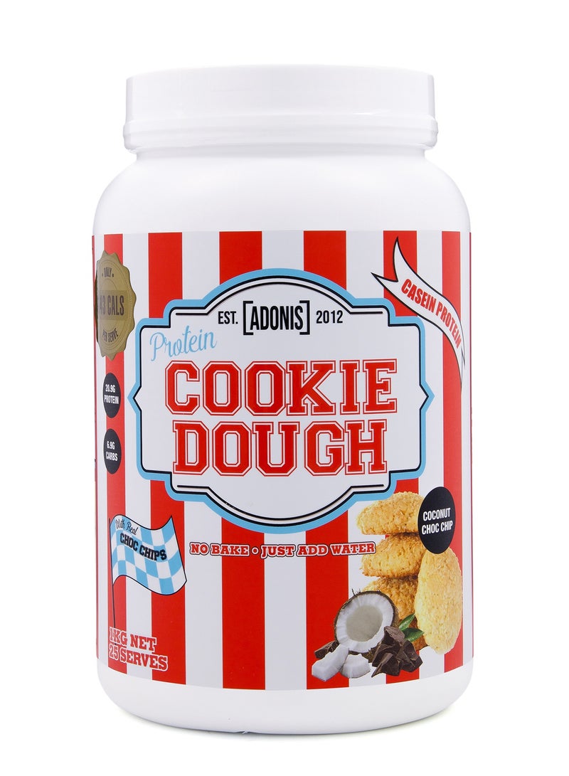 Adonis Protein Cookie Dough - Coconut Choc Chip - (1 kg) - Image 2