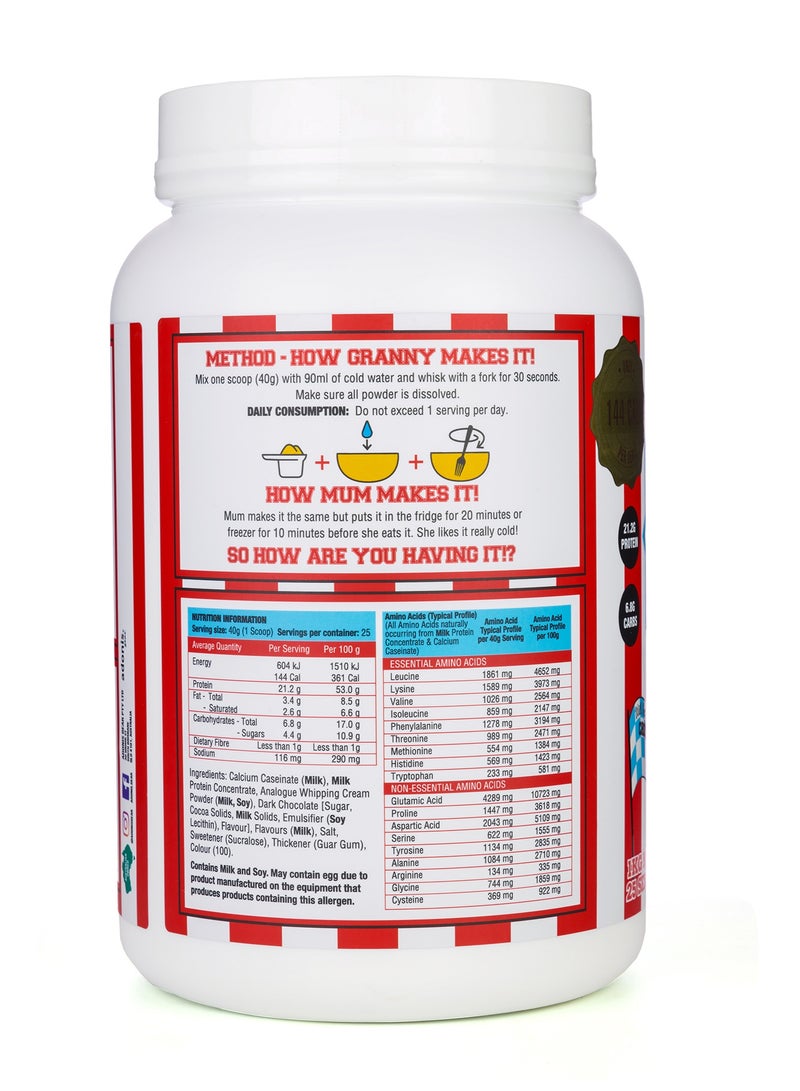 Adonis Protein Cookie Dough - Coconut Choc Chip - (1 kg) - Image 3