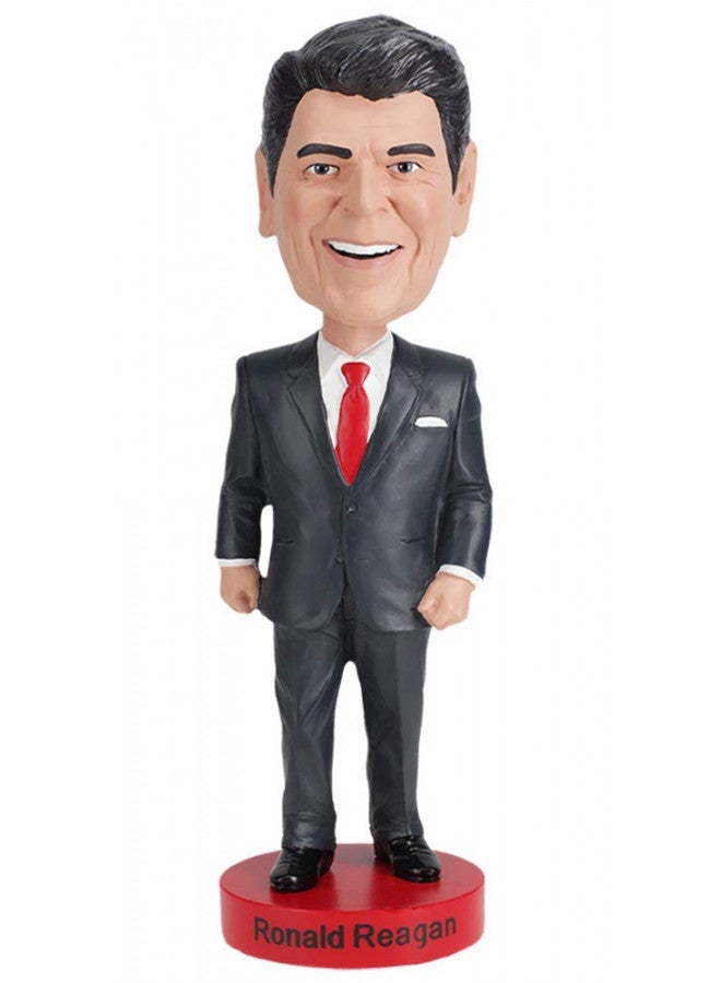 Royal Bobbles Ronald Reagan Bobblehead, Premium Polyresin Lifelike Figure, Unique Serial Number, Exquisite Detail - Image 1