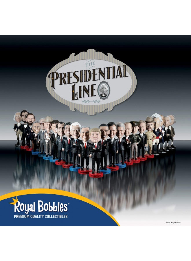 Royal Bobbles Ronald Reagan Bobblehead, Premium Polyresin Lifelike Figure, Unique Serial Number, Exquisite Detail - Image 5