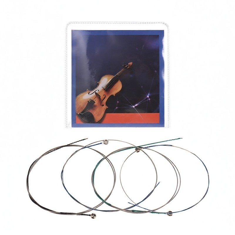 Violin Strings 4Pcs/Set Ball Ends Universal Set - Steel Core Alloy Winding Vibrant Clear Bright Tone for Violin String Replacement - Image 5