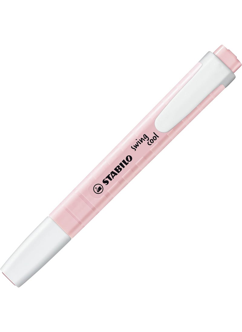 STABILO STABILO Swing Cool Pastel Edition Highlighter Pen Rosy Blush  - Image 1