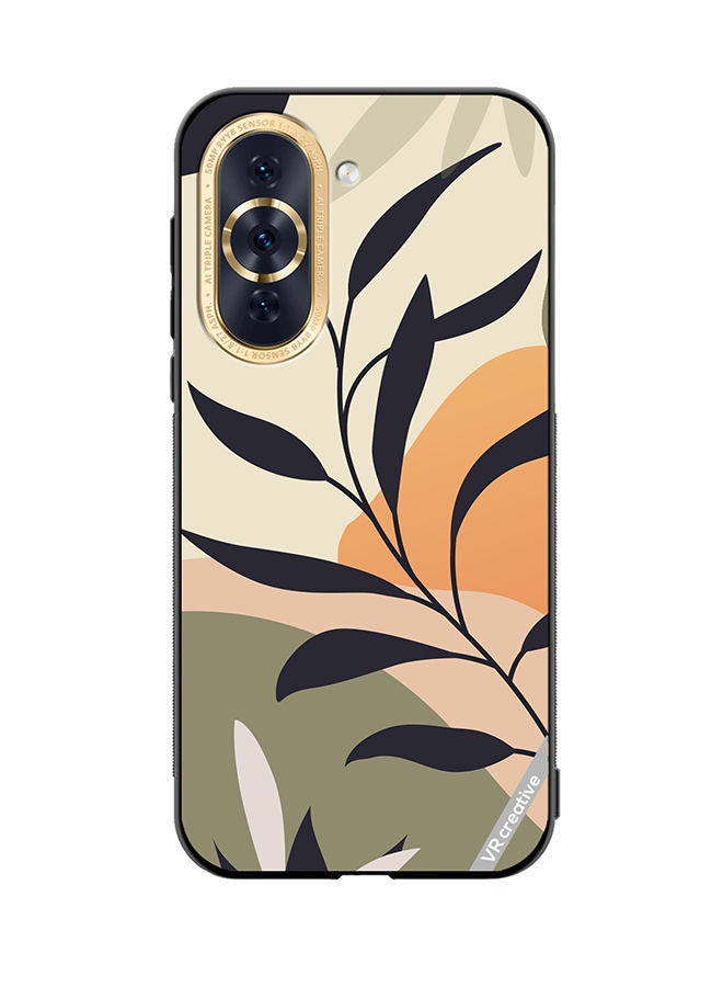 VR CREATIVE Protective Case Cover For Huawei Nova 10 Leaf Tropical Design Multicolour - Image 1