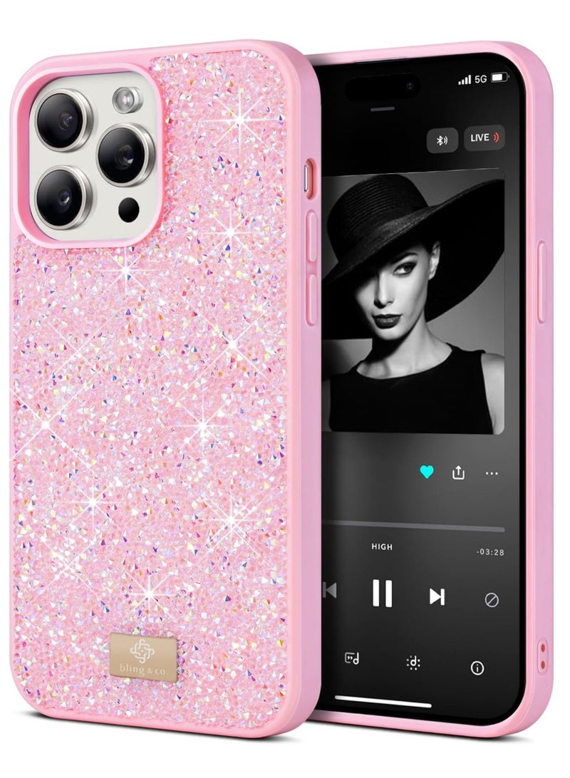 SWAROVSKI Case For iPhone 11 Pro / Case Glitter, Sparkle Diamond Crystal Bling Case with Bling, Ultra Thin Lightweight Full Body Shockproof Anti-Scratch Protective Cover... - Image 1