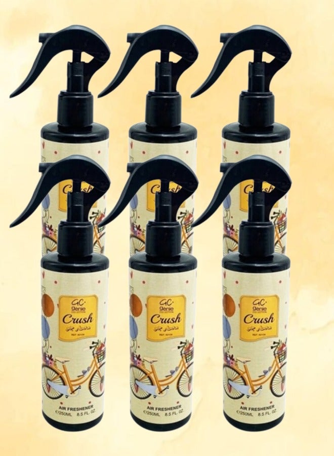 Genie Collection 6 Pieces Genie Crush Air Freshener 250ml - Image 1