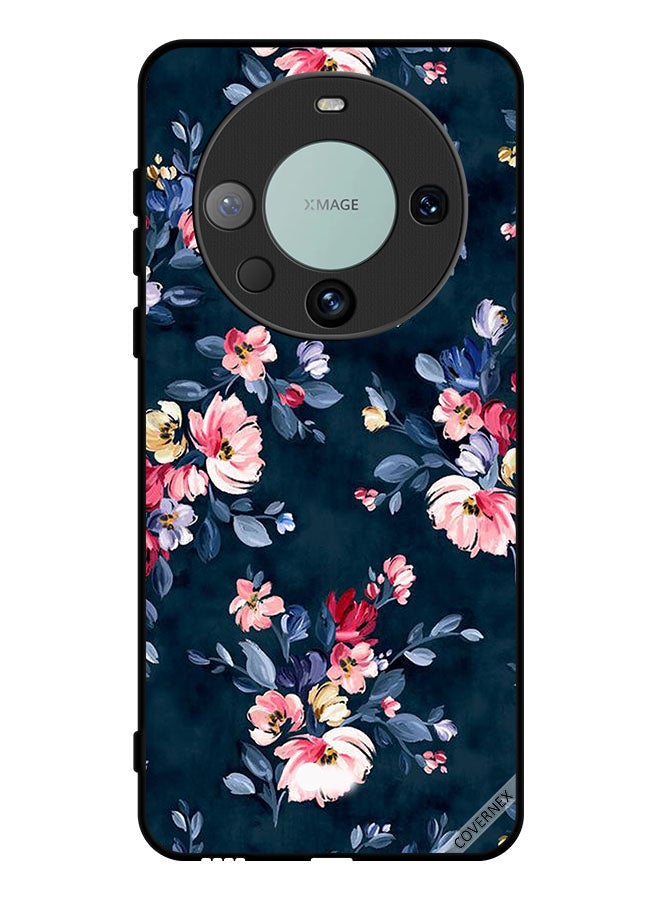 Covernex Protective Case Cover For Huawei Mate 60 Pro Plus Hand Painted Flowers - Image 1