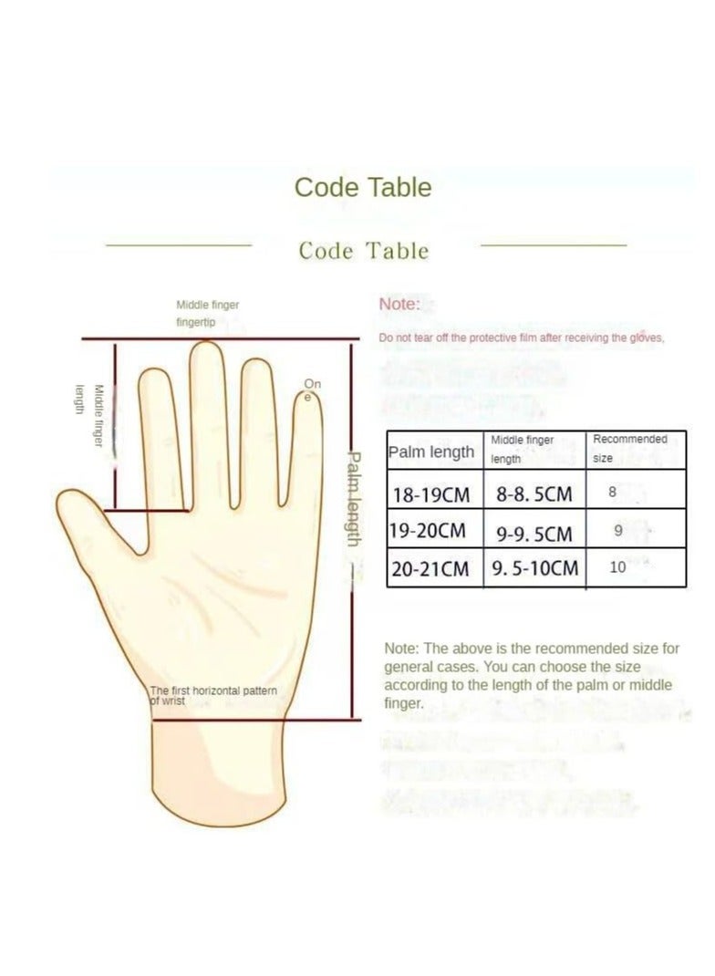 Generic Soccer Goalkeeper Gloves Goalkeeper Training Gloves Strong Grip Non-slip Breathable Suitable for Adults and Kids (Red Green Size 9)  - Image 2
