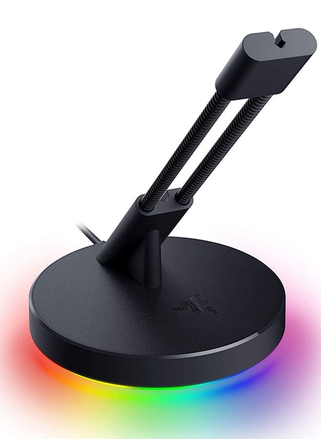 Razer Gaming Mouse Bungee V3 Chroma, Drag-Free Wired Mouse Support, for Esports-Level Performance, Weighted Base, Anti-Slip Feet - Classic Black I RC21-01520100-R3M1 - Image 1