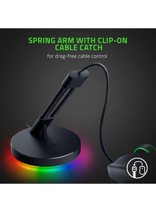 Razer Gaming Mouse Bungee V3 Chroma, Drag-Free Wired Mouse Support, for Esports-Level Performance, Weighted Base, Anti-Slip Feet - Classic Black I RC21-01520100-R3M1 - Image 5