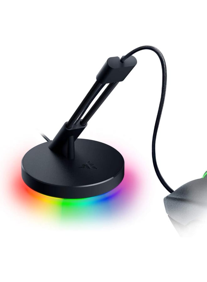 Razer Gaming Mouse Bungee V3 Chroma, Drag-Free Wired Mouse Support, for Esports-Level Performance, Weighted Base, Anti-Slip Feet - Classic Black I RC21-01520100-R3M1 - Image 4